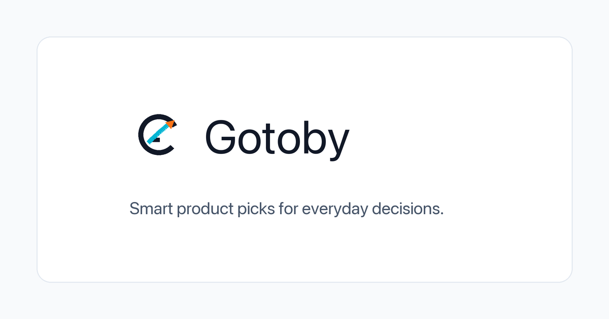 Gotoby product links